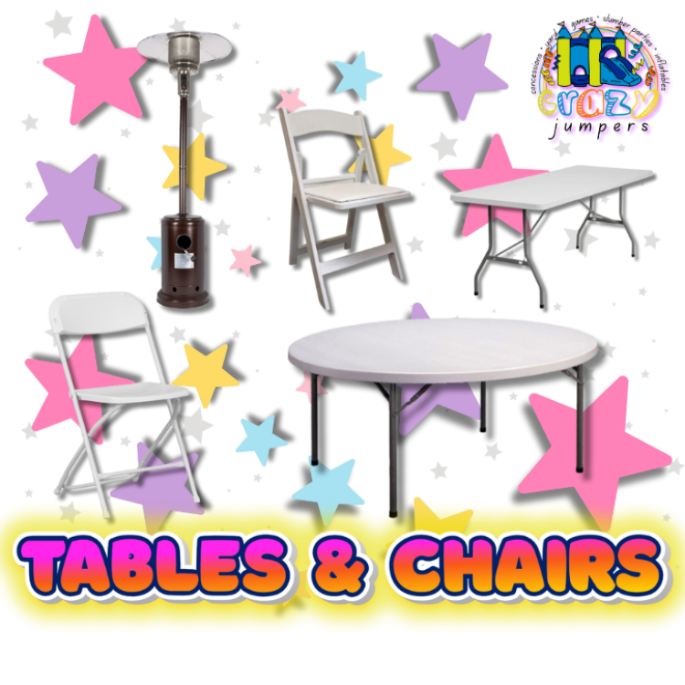 TABLES AND CHAIRS TABLES AND CHAIRS