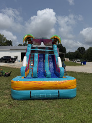 IMG 1631 1785679457 15' Beach Life Double Lane Wet/Dry Slide